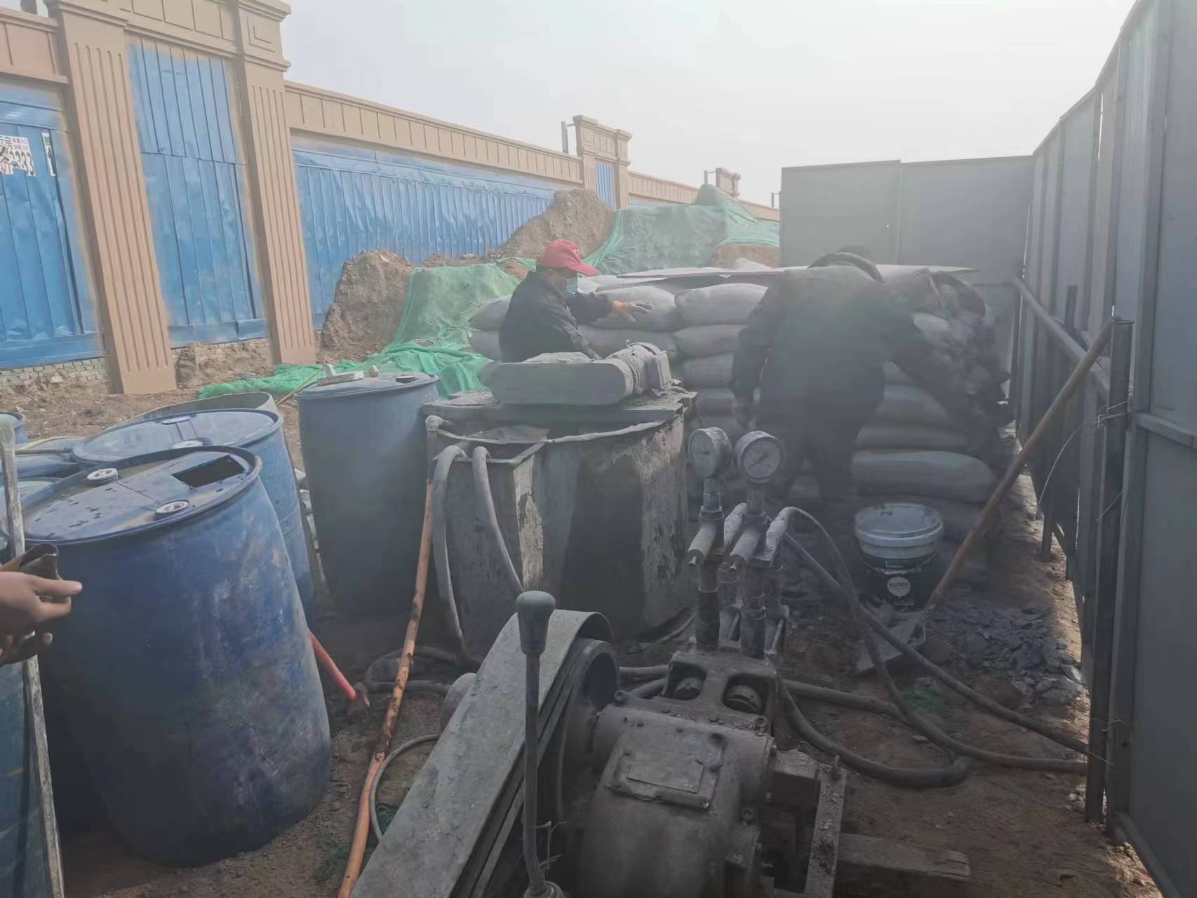 鄂托克地基沉降注浆加固